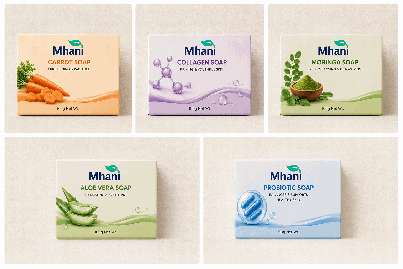 Botanical Soaps — Mhani Skincare