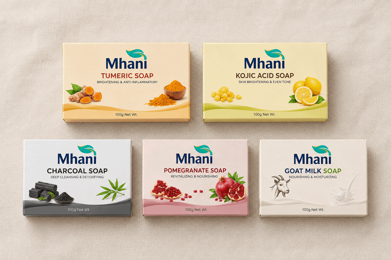 Mhani botanical soap range